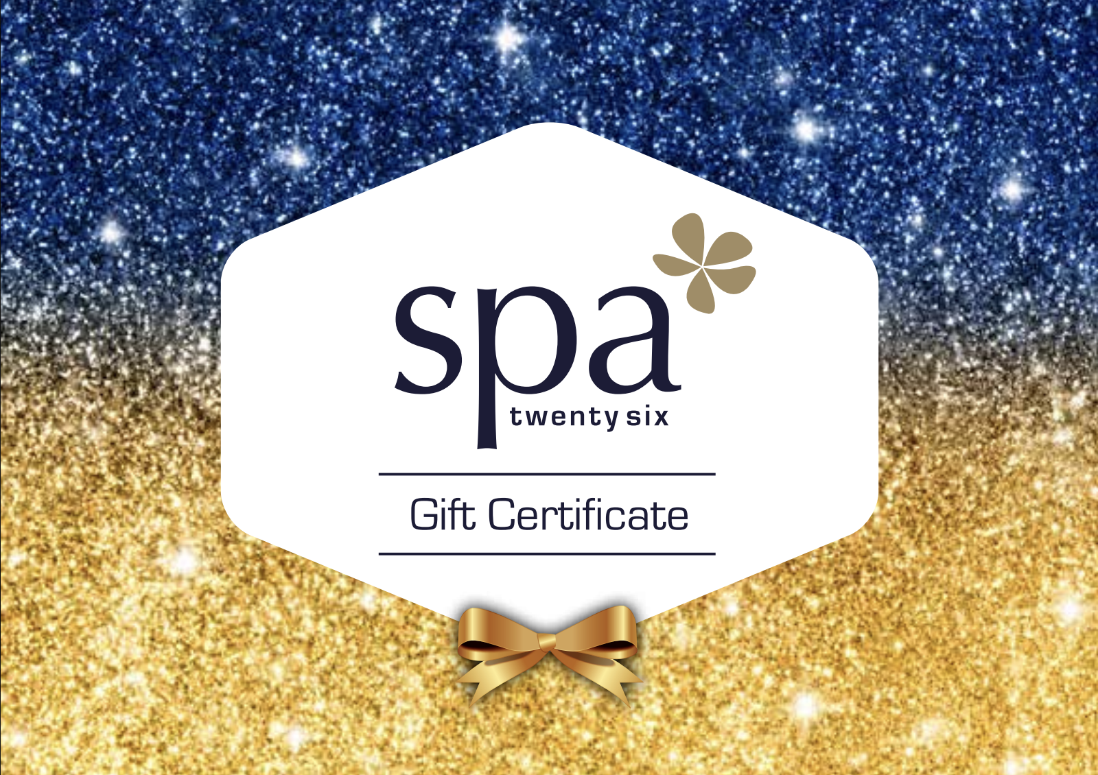 Spa Twenty Six gift voucher